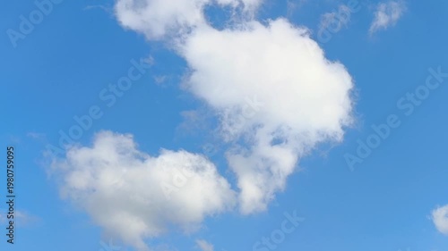 Divine landscape of the sky at noon