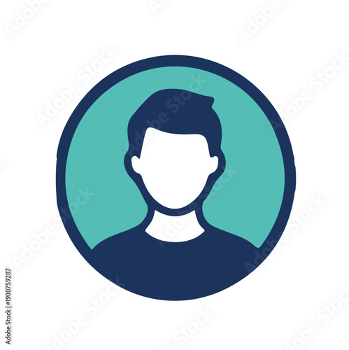 User icon vector illustration, Single man icon. People icon. User profile symbol. Person symbol. Businessman