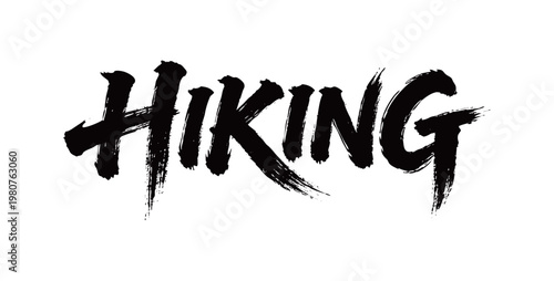 HIKING Handwriting