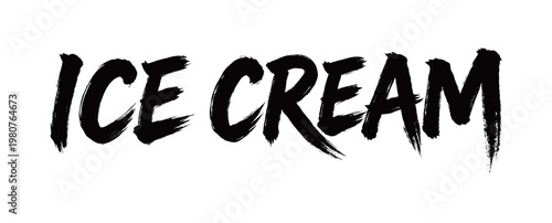 ICE CREAM Handwriting