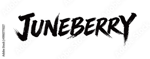 JUNEBERRY Handwriting