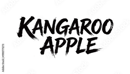 KANGAROO APPLE Handwriting