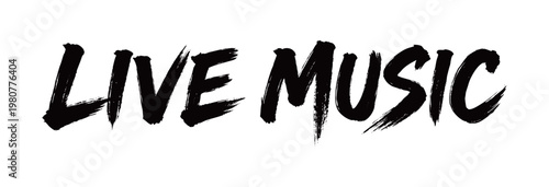 LIVE MUSIC Handwriting