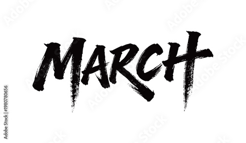 MARCH Handwriting