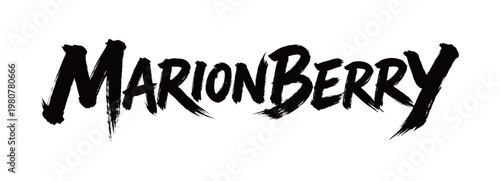 MARIONBERRY Handwriting