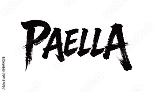 PAELLA Handwriting