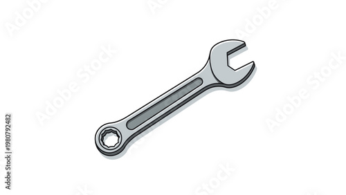 Adjustable Wrench Tool for Tightening Bolts.