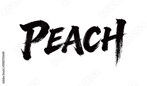 PEACH Handwriting