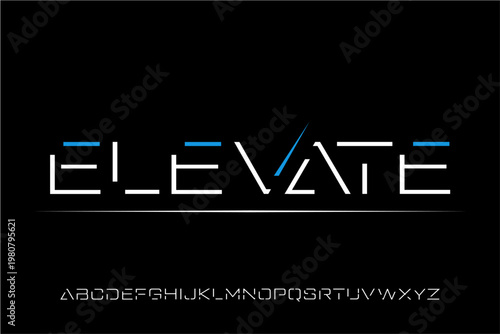 Modern Elevate Logo Design Concept.