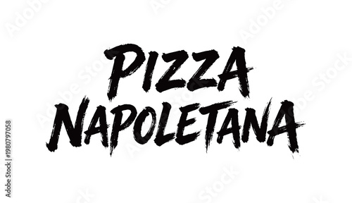 PIZZA NAPOLETANA Handwriting