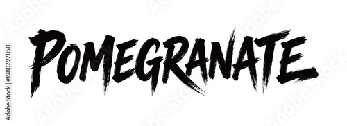 POMEGRANATE Handwriting