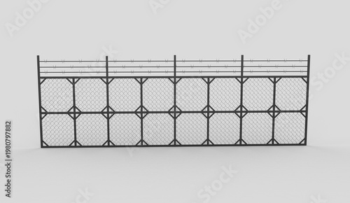 steel fence