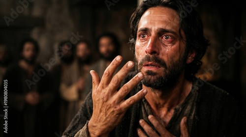 Doubting Thomas, Thomas touches Jesus wound, resurrected Jesus, post resurrection appearance, New Testament story, Gospel narrative, faith and doubt, Jesus appears to disciples, wounds of Christ, bibl