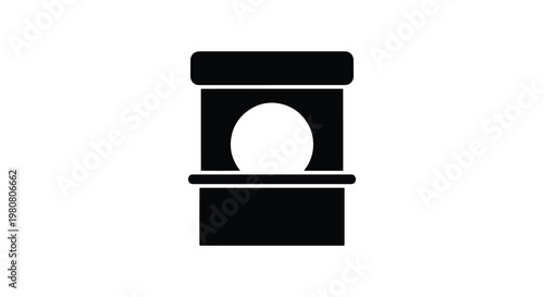 bus terminal Line art vector creative modern abstract