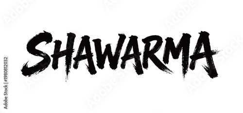 SHAWARMA Handwriting