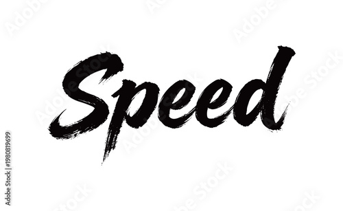 Fotografie Speed Handwriting