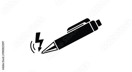 Circuit Tester Line art vector modern abstract illustration
