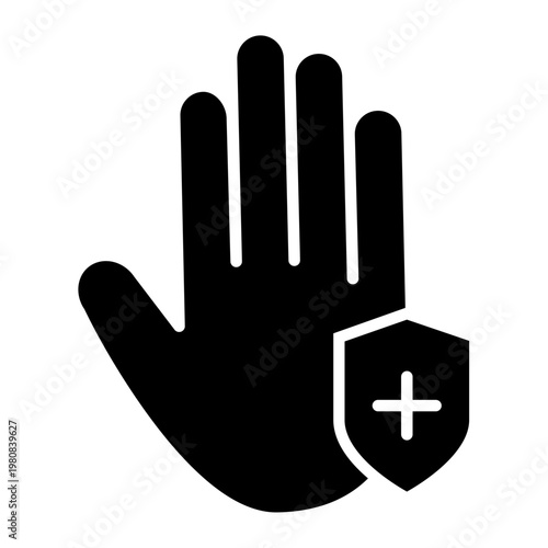 Hygiene vector icon. Wash hands illustration sign. purity symbol. Disinfection logo.