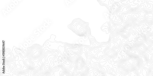 Black and white lines seamless Topographic map patterns, topography line map. Vintage outdoors style. The stylized height of the topographic map contour in lines and contours isolated on transparent.