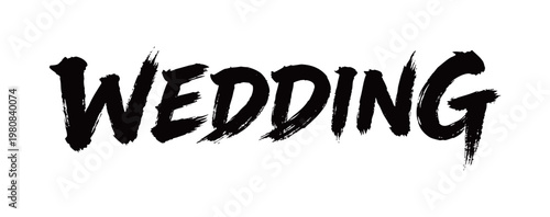 WEDDING Handwriting