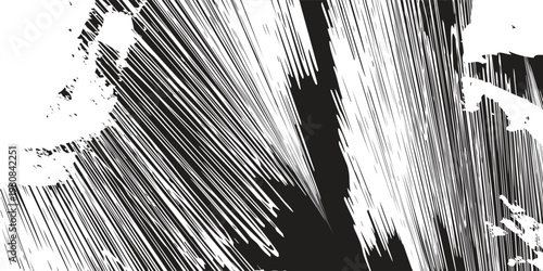 Grunge Vector Texture. Paint scratches suitable for banners, printing, screen printing and others.