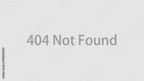 404 Not Found エラーページ シンプルな素材 16:9 ベクター素材