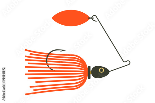Fishing lure vector. Fishing bait