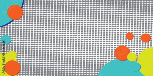 vector abstract background circles, dynamic wallpaper. suitable for banners, cards, screen printing