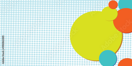 vector abstract background circles, dynamic wallpaper. suitable for banners, cards, screen printing