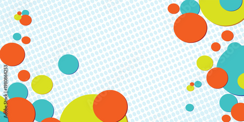 vector abstract background circles, dynamic wallpaper. suitable for banners, cards, screen printing