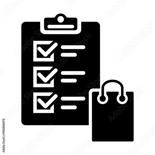 Shopping icon vector. Online shopping Illustration sign. Purchases symbol or logo.