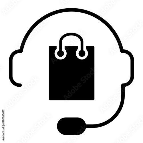 Shopping icon vector. Online shopping Illustration sign. Purchases symbol or logo.