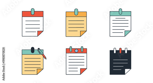 note annotation Line art simple modern abstract illustration