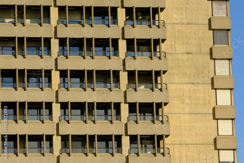 Il palazzo dell'Ospedale Civico a Lugano, Canton Ticino, Svizzera.