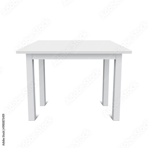 Wooden table steel legs