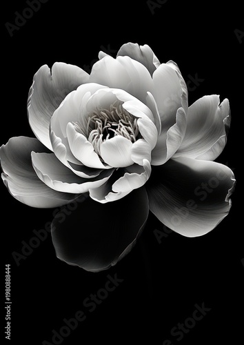 Aesthetic Photography of peony flower petal plant.