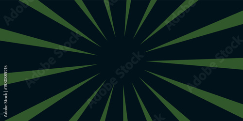 Retro horizontal background with bright rays in the center. Rotating spiral stripes. Sunburst or solar burst retro background. Vector illustration.