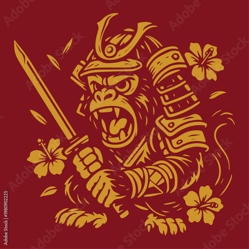 Gorilla Samurai: Rage on the Battlefield