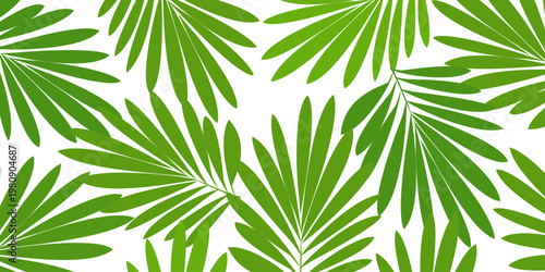 Leaves background with summer fun design concept, abstract illustration with exotic jungle leaves, colorful design, summer background, tropical leaves.Tropical leaf background, palm leaves.