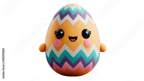 painted easter egg