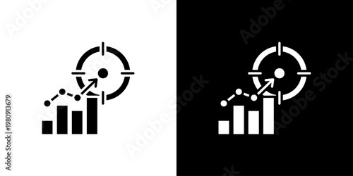 Goal Icon Sheet Black And White