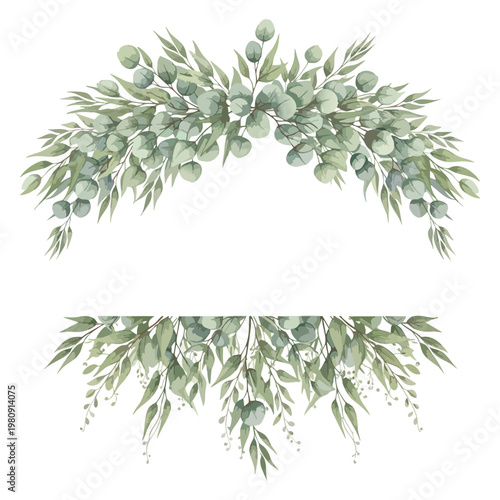 Elegant Greenery Arch for Events and Decoration