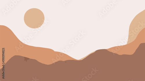 Mount landscape with Background Nature scenery