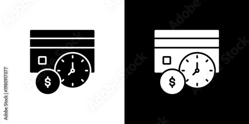 Credit Icon Sheet Black And White