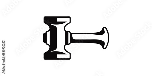 Hammer of Justice: An illustrative graphic, the gavel stands for authority, legal decisions, and justice in a courtroom or auction scenario. 