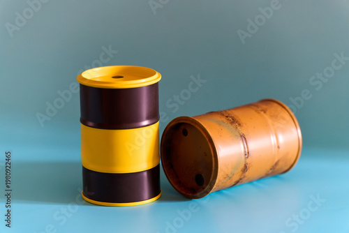 Stacked Barrels - Industrial Concept