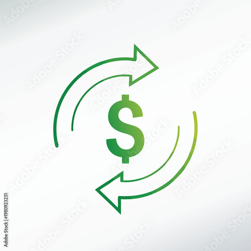 Financial Growth and Investment Opportunities Icon with Dollar Symbol