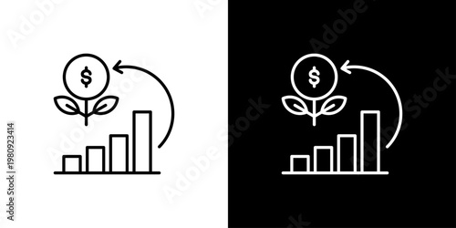 Return Icon Sheet Black And White