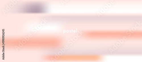 Elegant abstract sublte pastel gradient background with blurred lines. Nude gradient poster. Ecru, light pink and beige color. Simple soft neutral background. Abstract vector texture for cover, header
