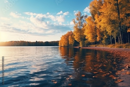 Beautiful autumn landscape